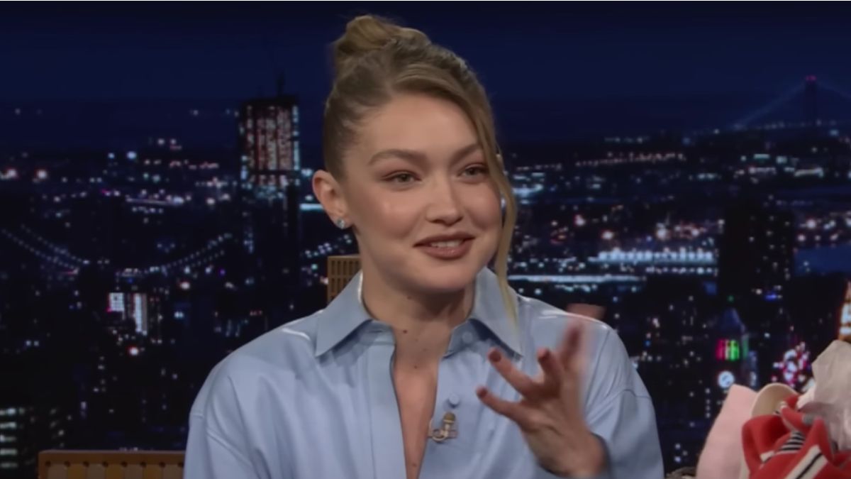 famous siblings earnings - Gigi Hadid - The Tonight Show Starring Jimmy Fallon