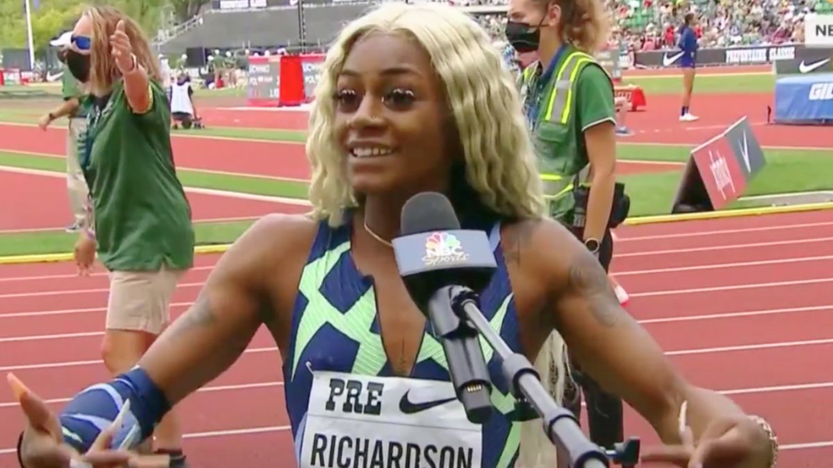 rising women athletes - Sha’Carri Richardson - TODAY